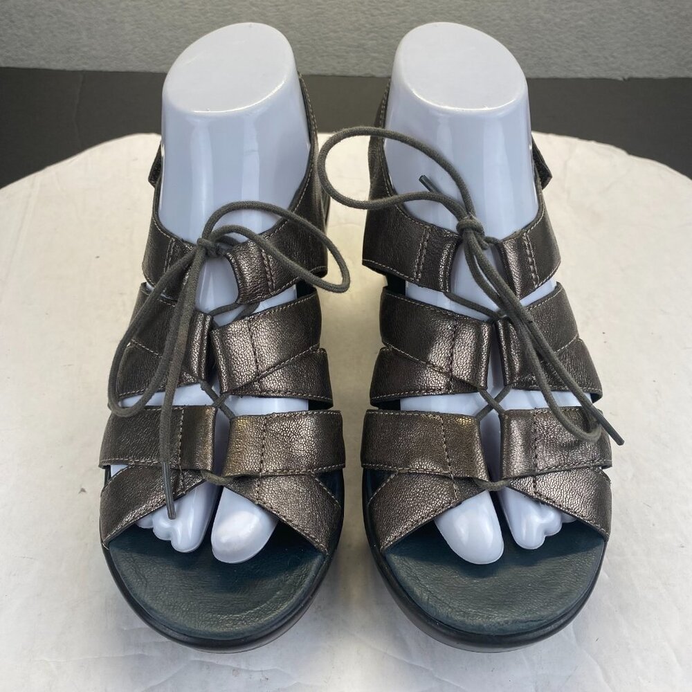 Dansko Women’s‎ Janet Metatarsal Pewter Sz 7.5-8 EUR 38 Slingback Sandal Clog